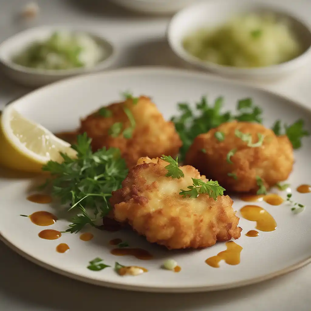 Cod Fritters (Deep-Fried Cod)