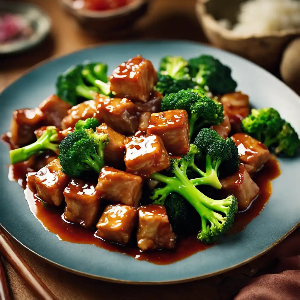 Sweet and Sour Pork with Broccoli