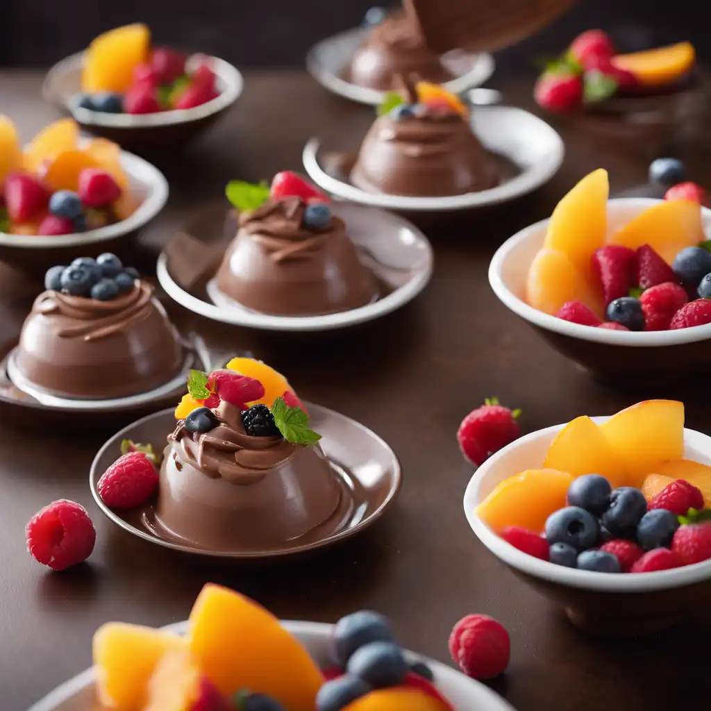 Chocolate Mousse with Fruit