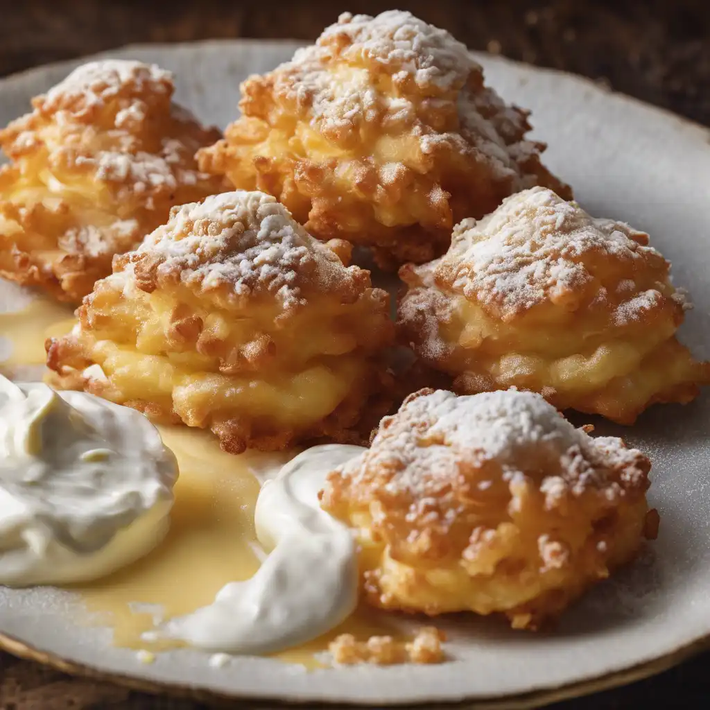 Cream-Filled Fritters