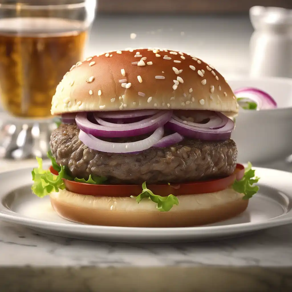 Hamburger with Onion