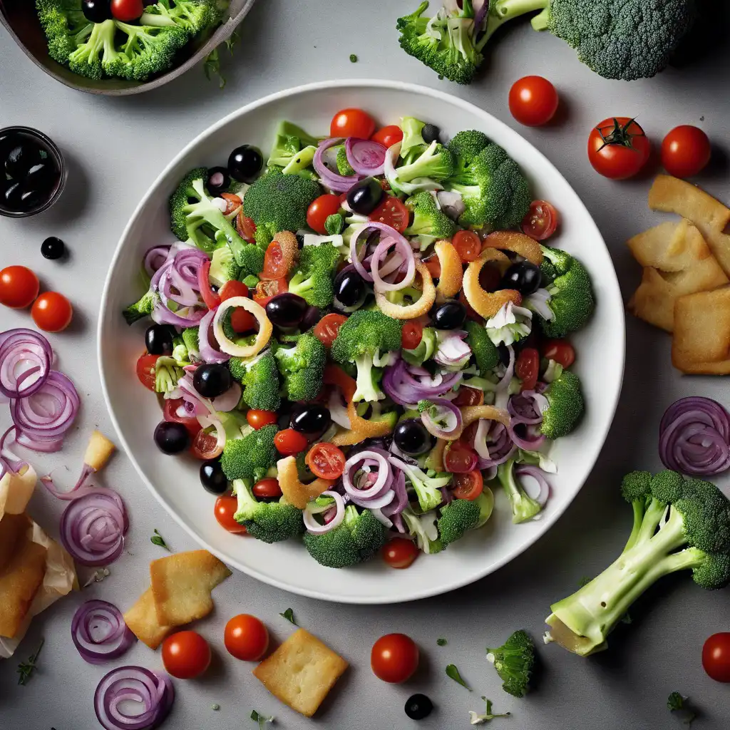 Broccoli Salad with Cheese