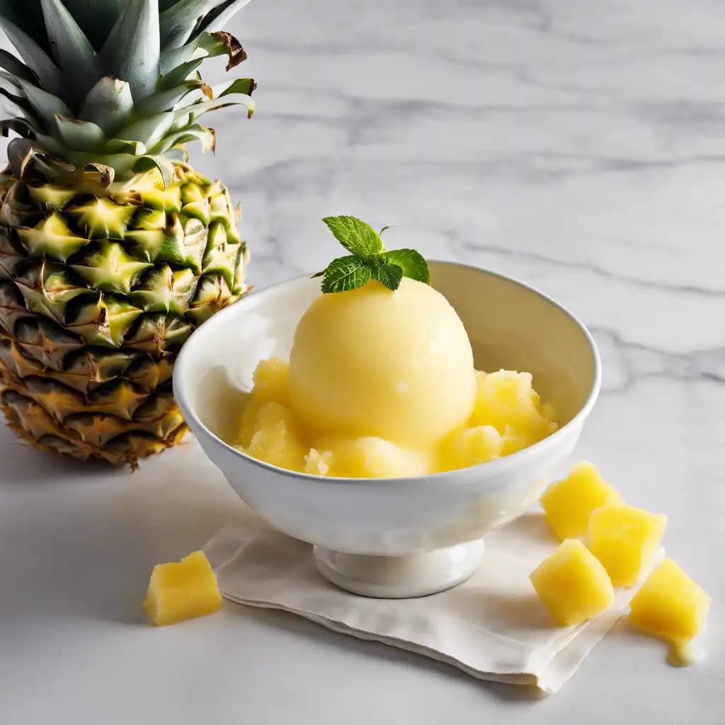 Pineapple Sorbet