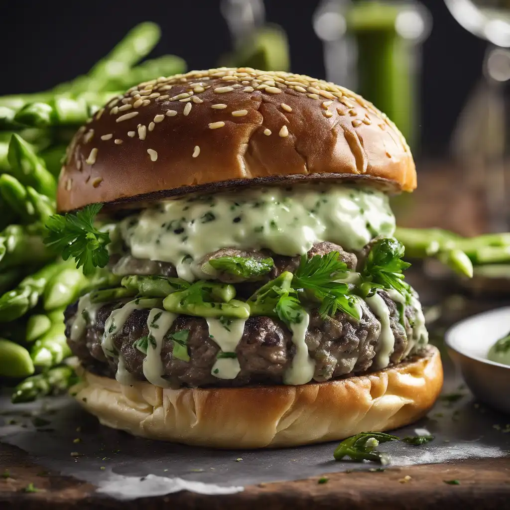 Asparagus Cream Burger