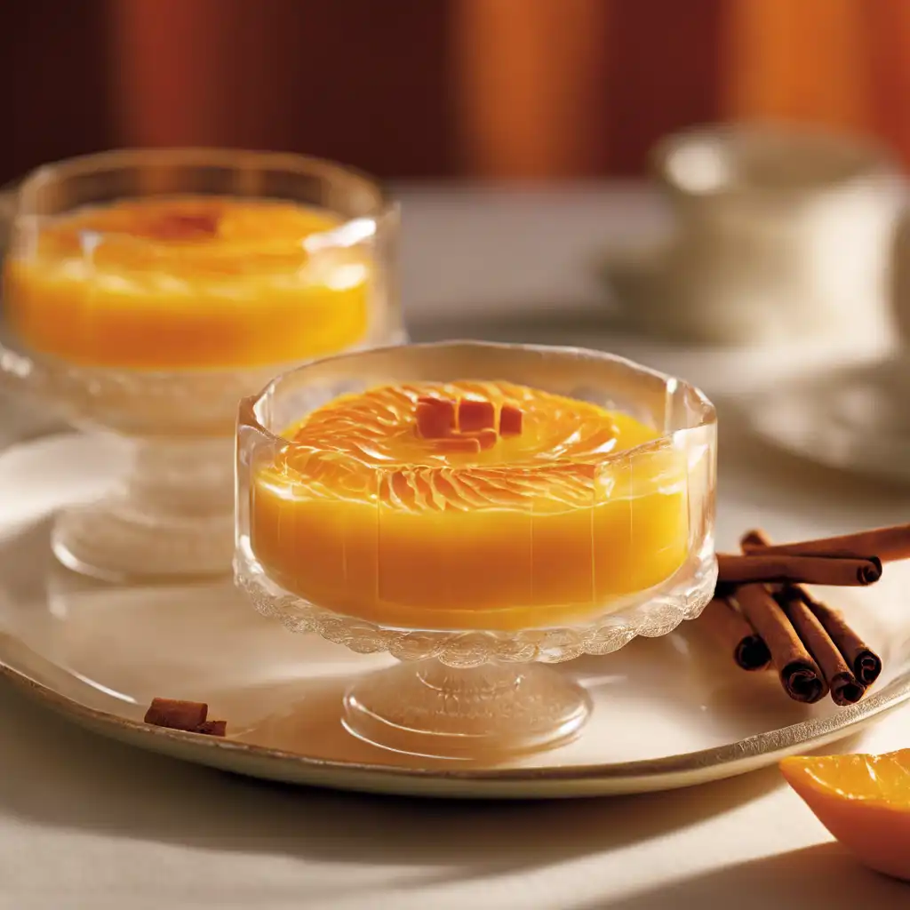 Orange Jewel Custard