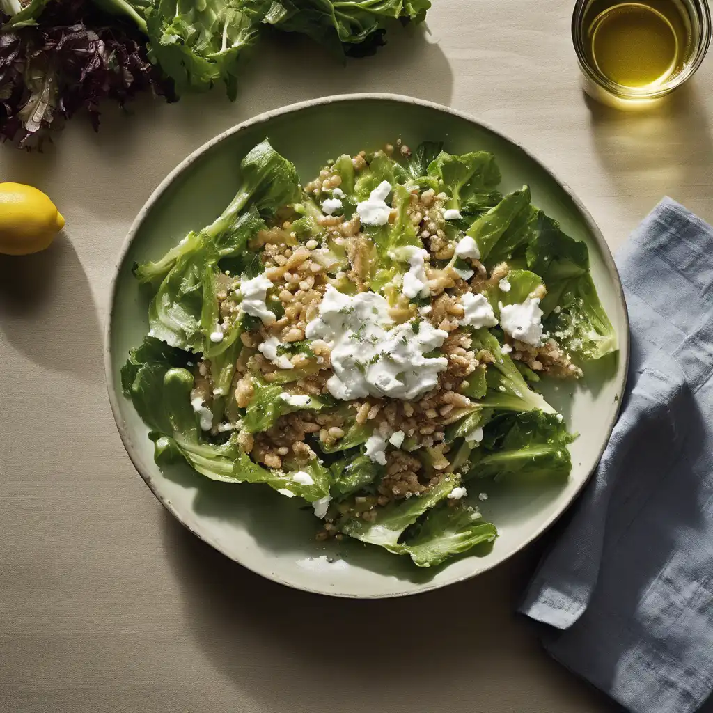 Wheat Salad with Escarole