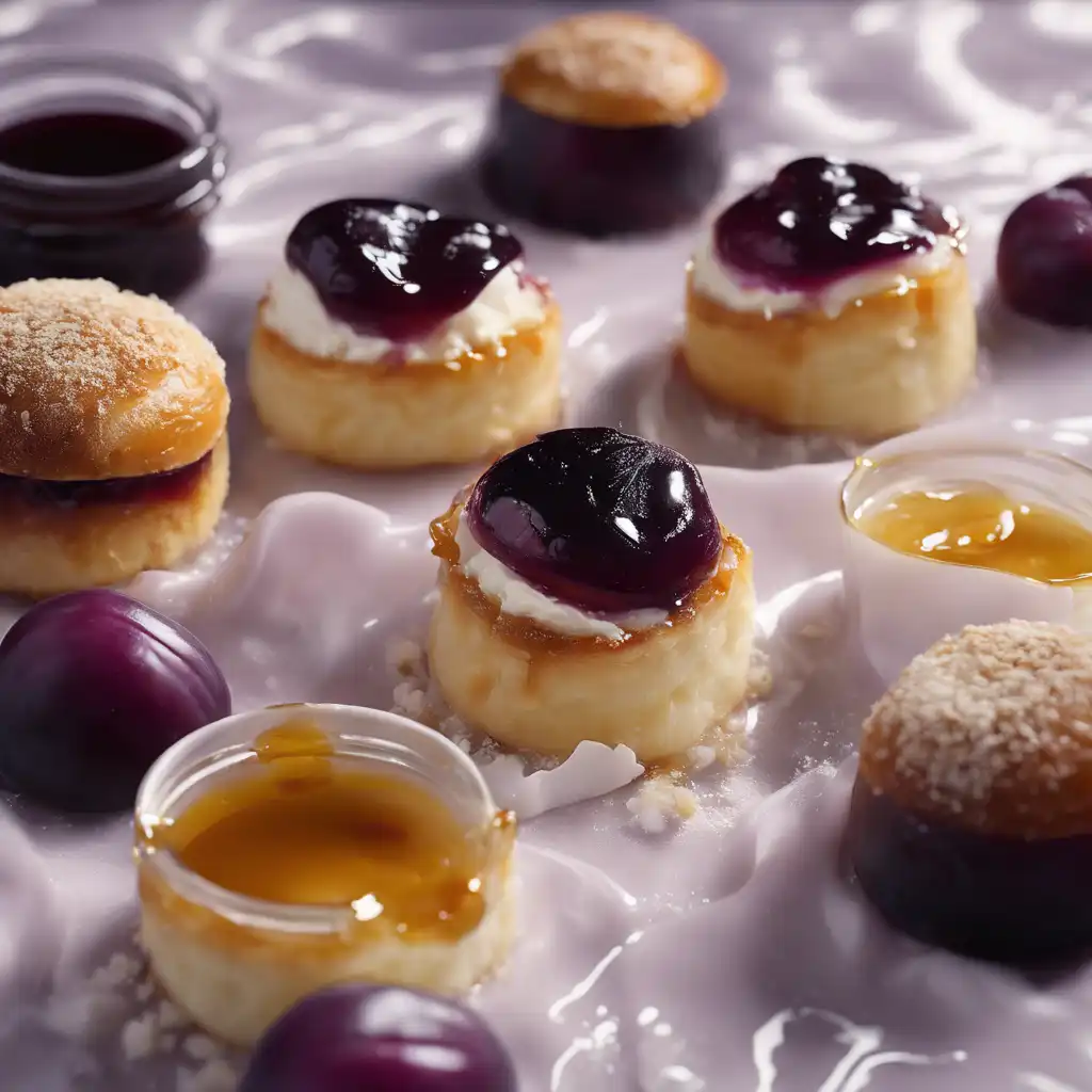 Sweet Plum Dessert