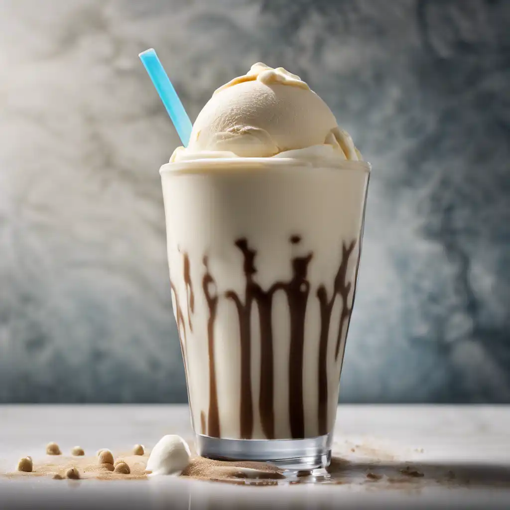 Soy Milk Shake with Ice Cream