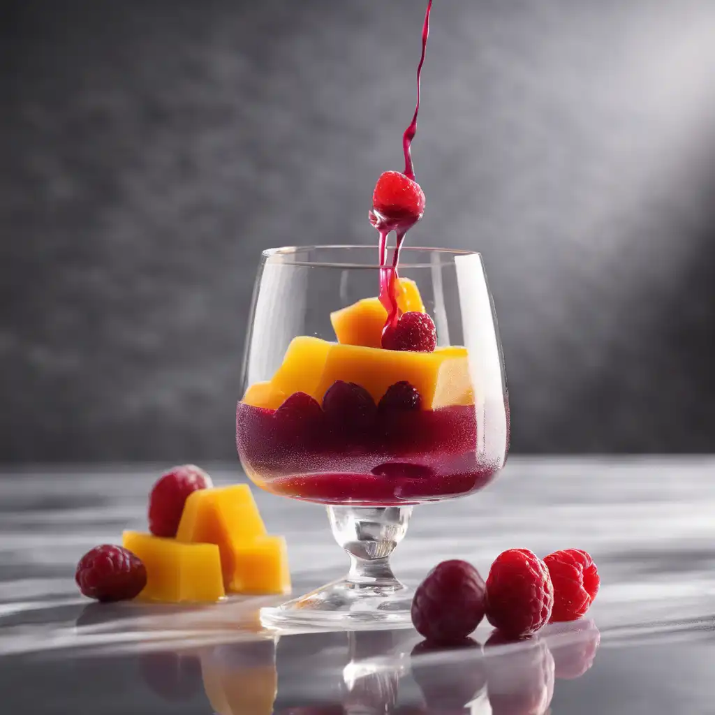 Wine Fruit Gelatin