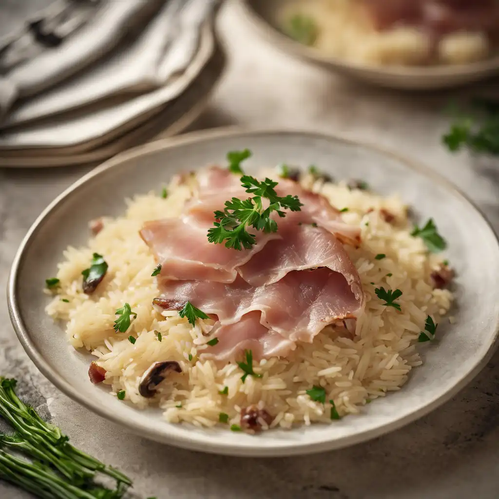 Rice with Prosciutto and Parmesan