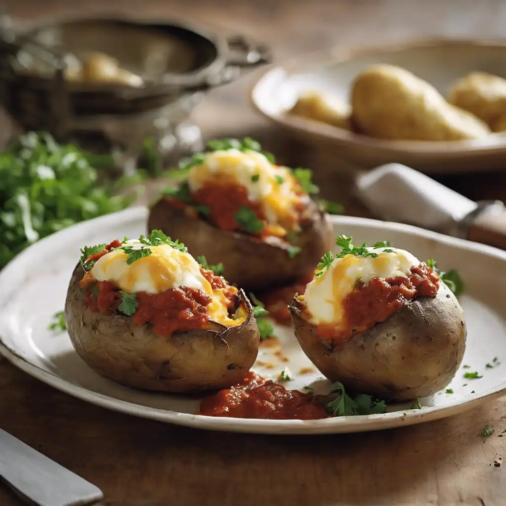 Stuffed Potatoes à Bolonhesa