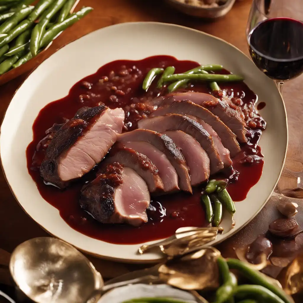 Duck in Red Wine