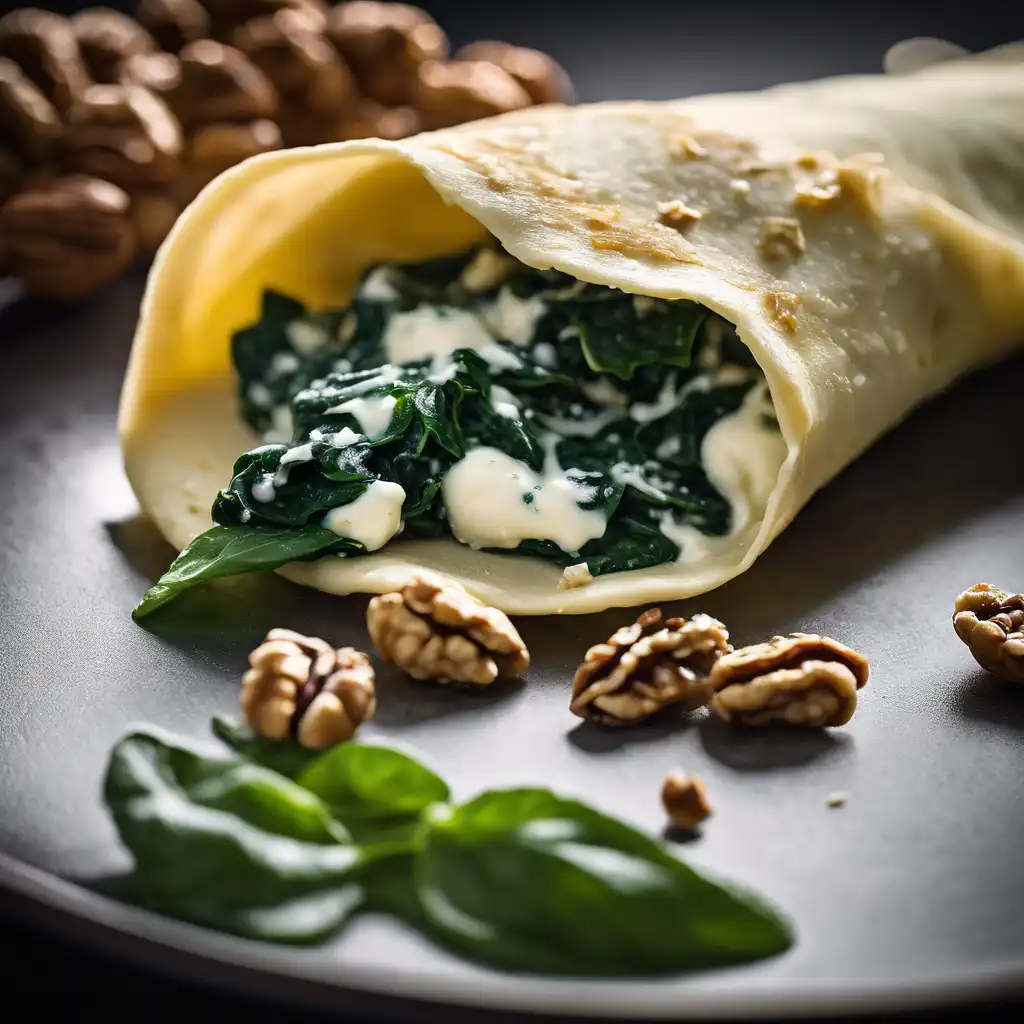 Spinach and Ricotta Crepes