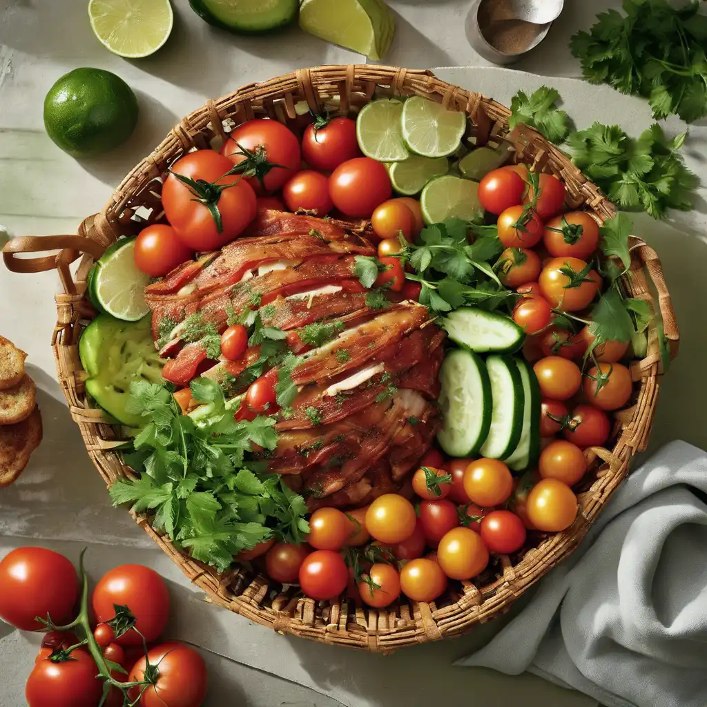 Brazilian-Style Basket of Tomatoes