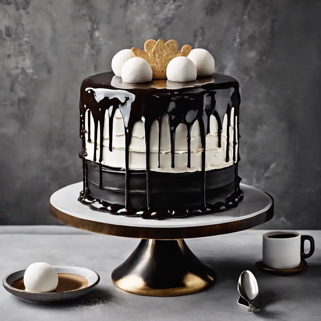 Black and White Cake