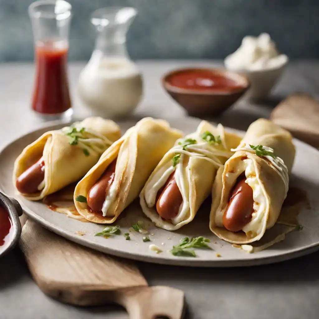 Hot Dog Crepes