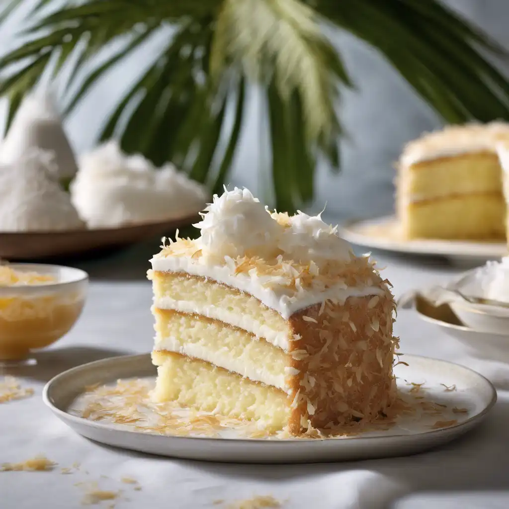 Creamy Coconut Cake