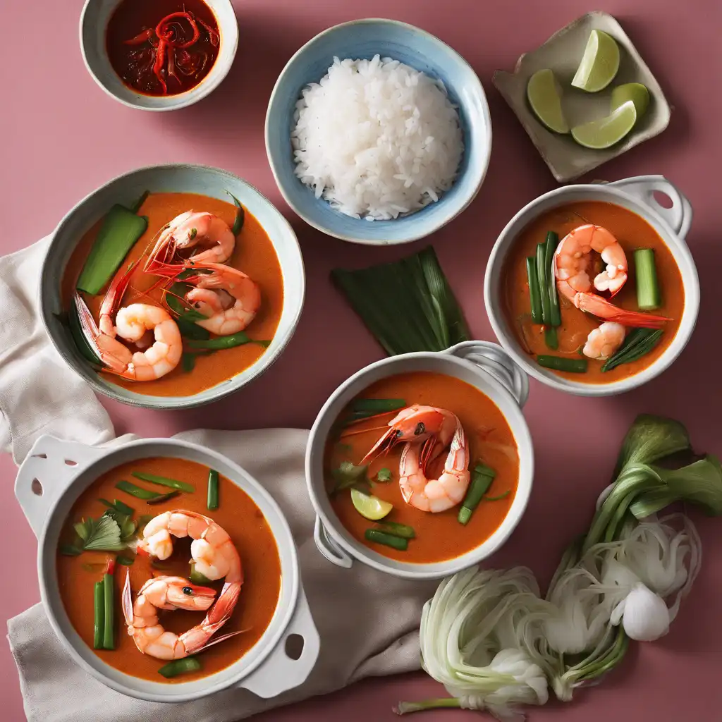 Red Shrimp Curry