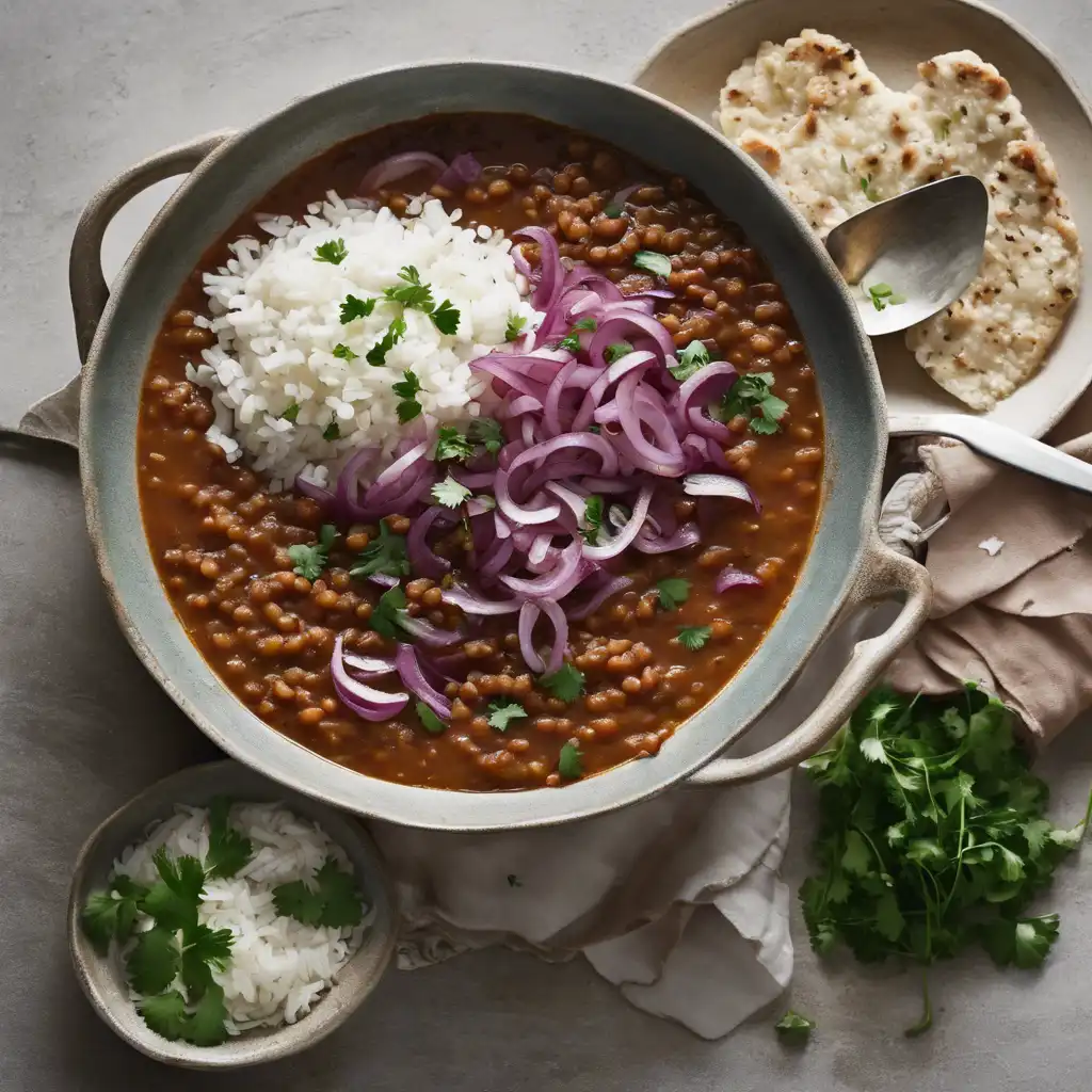 Red Onion Lentil Stew