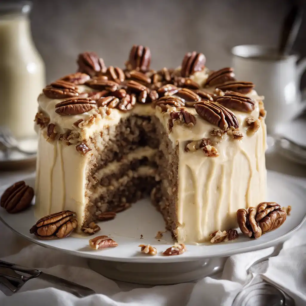 Pecan Cream Cake