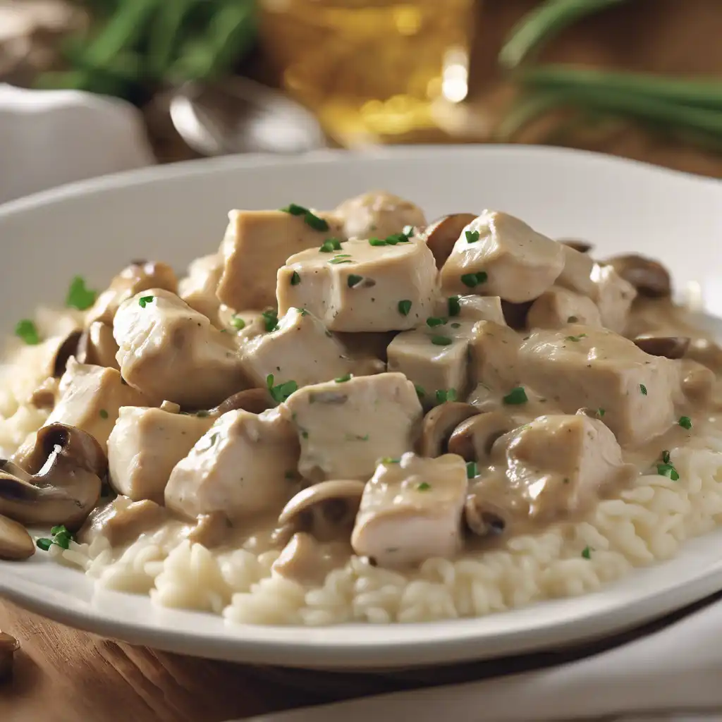 Creamy Chicken Cubes