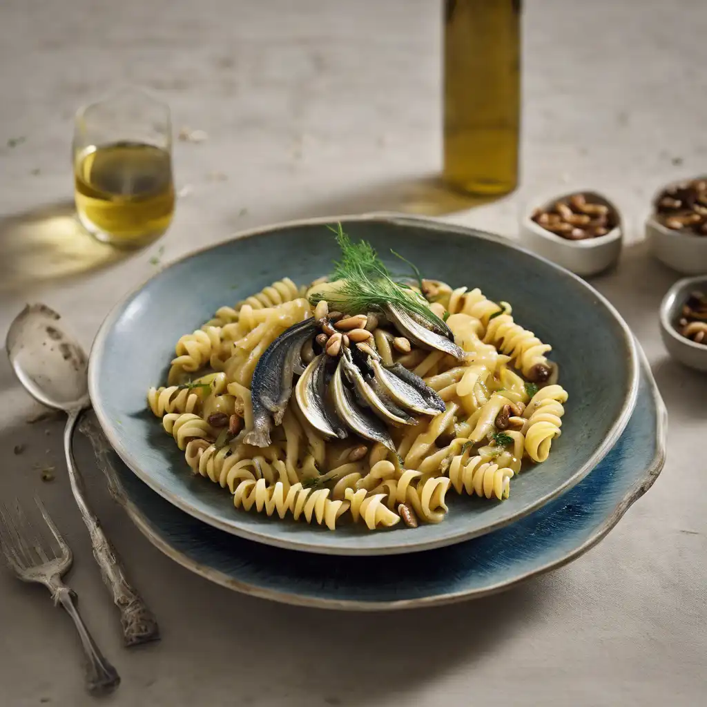 Sweet Fennel and Sardine Fusilli