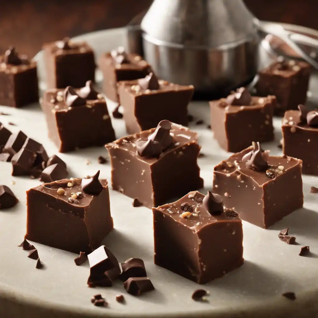 Crunchy Chocolate Spoon Fudge