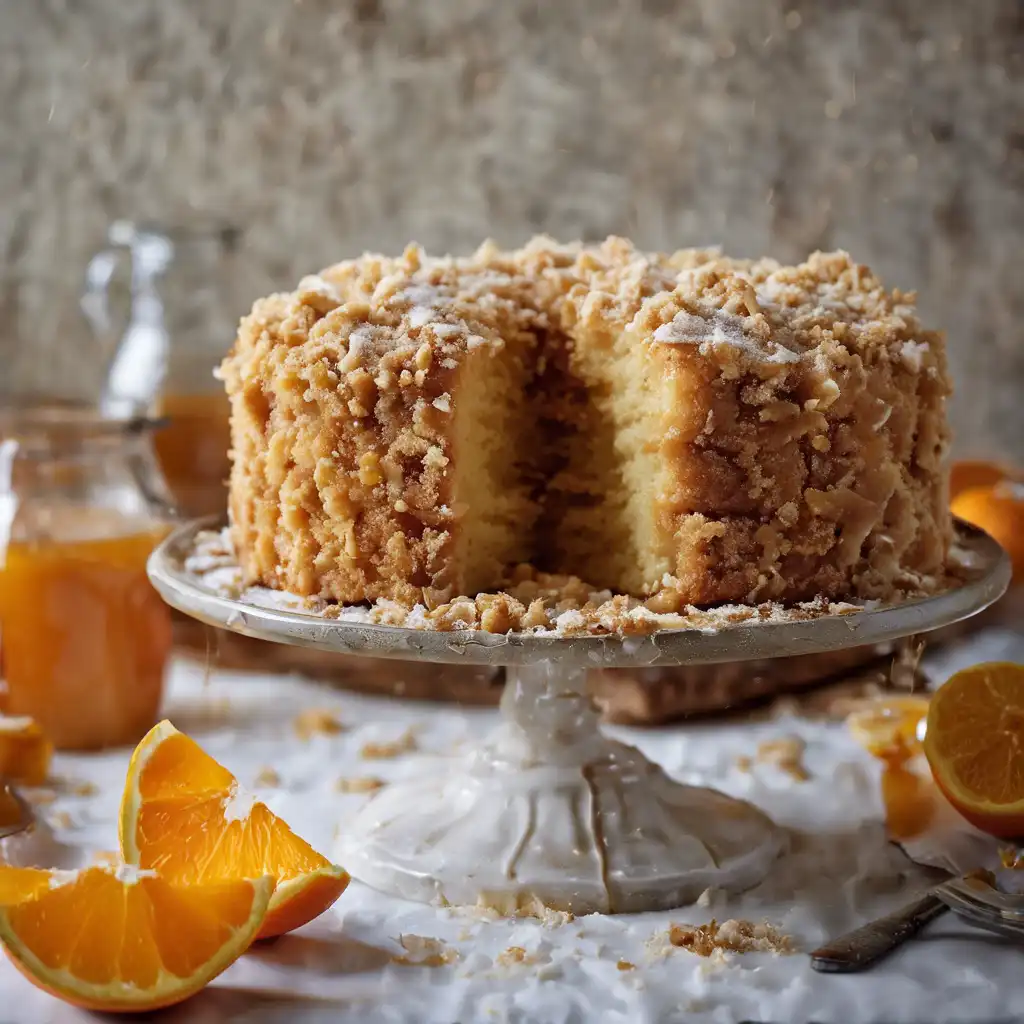 Orange and Honey Crumb Cake