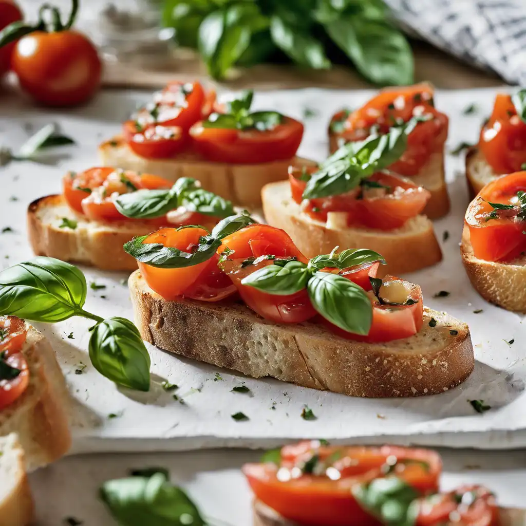 Tomato and Basil Bruschetta