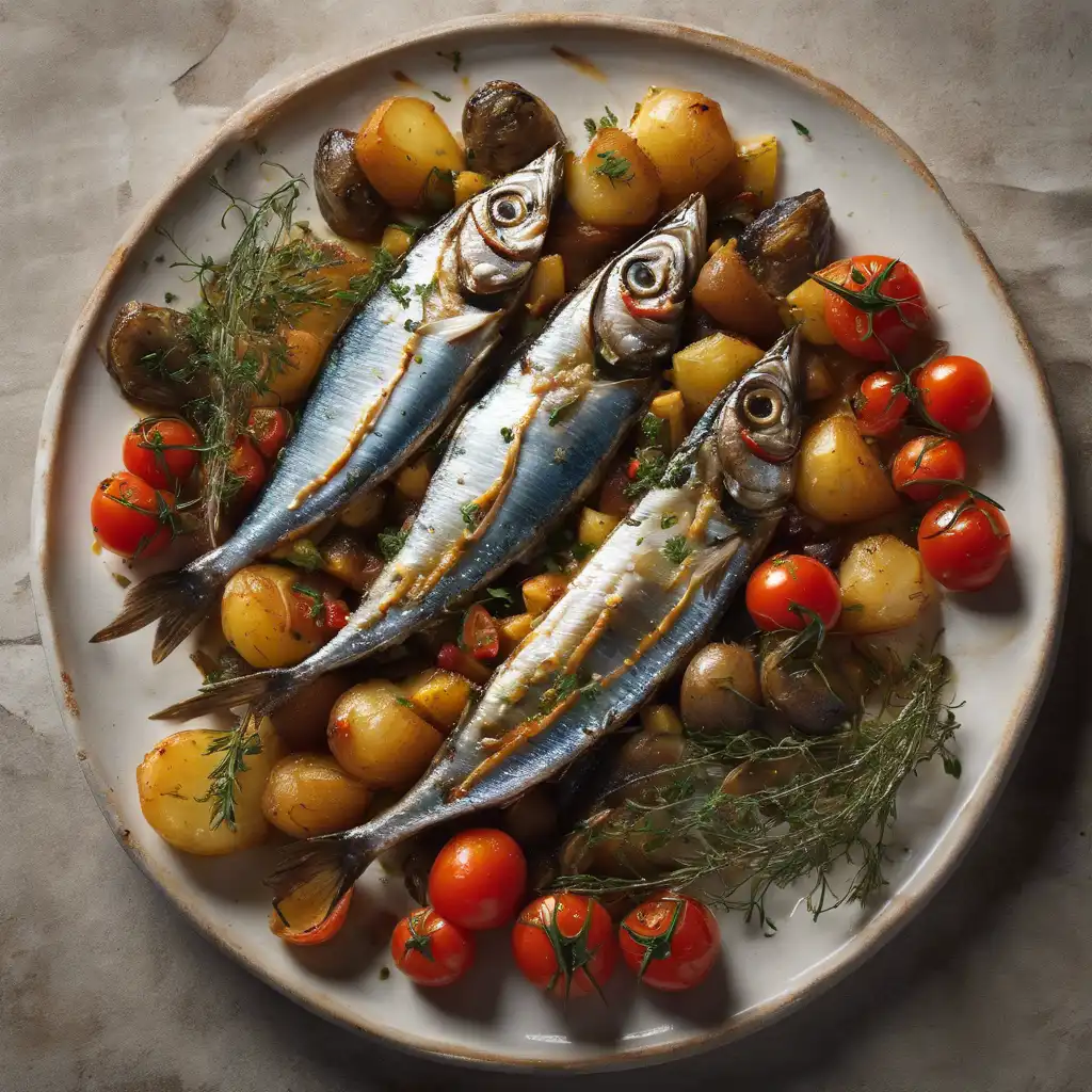 Oven-Roasted Sardines