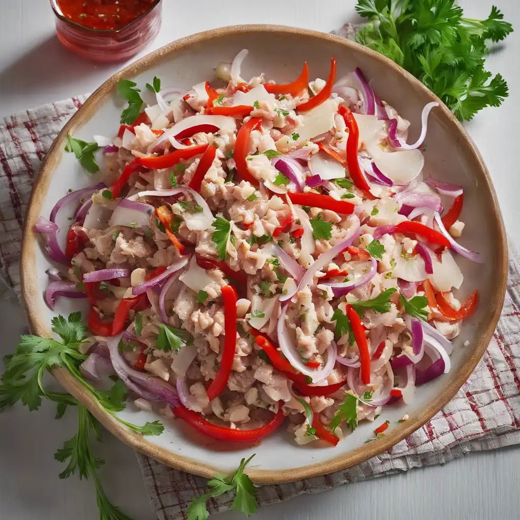 Light Onion and Tuna Salad