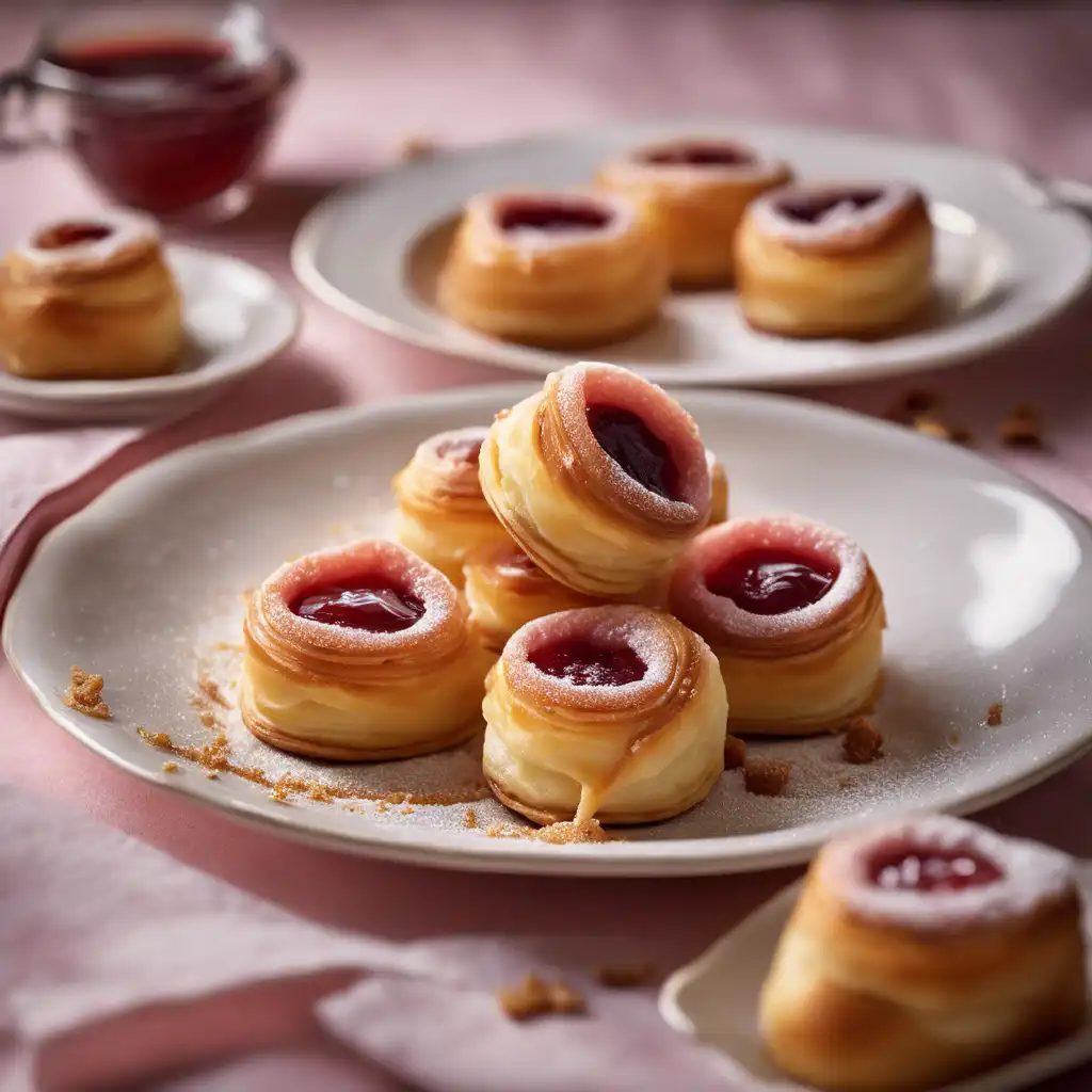 Sweetheart Pastry Rolls