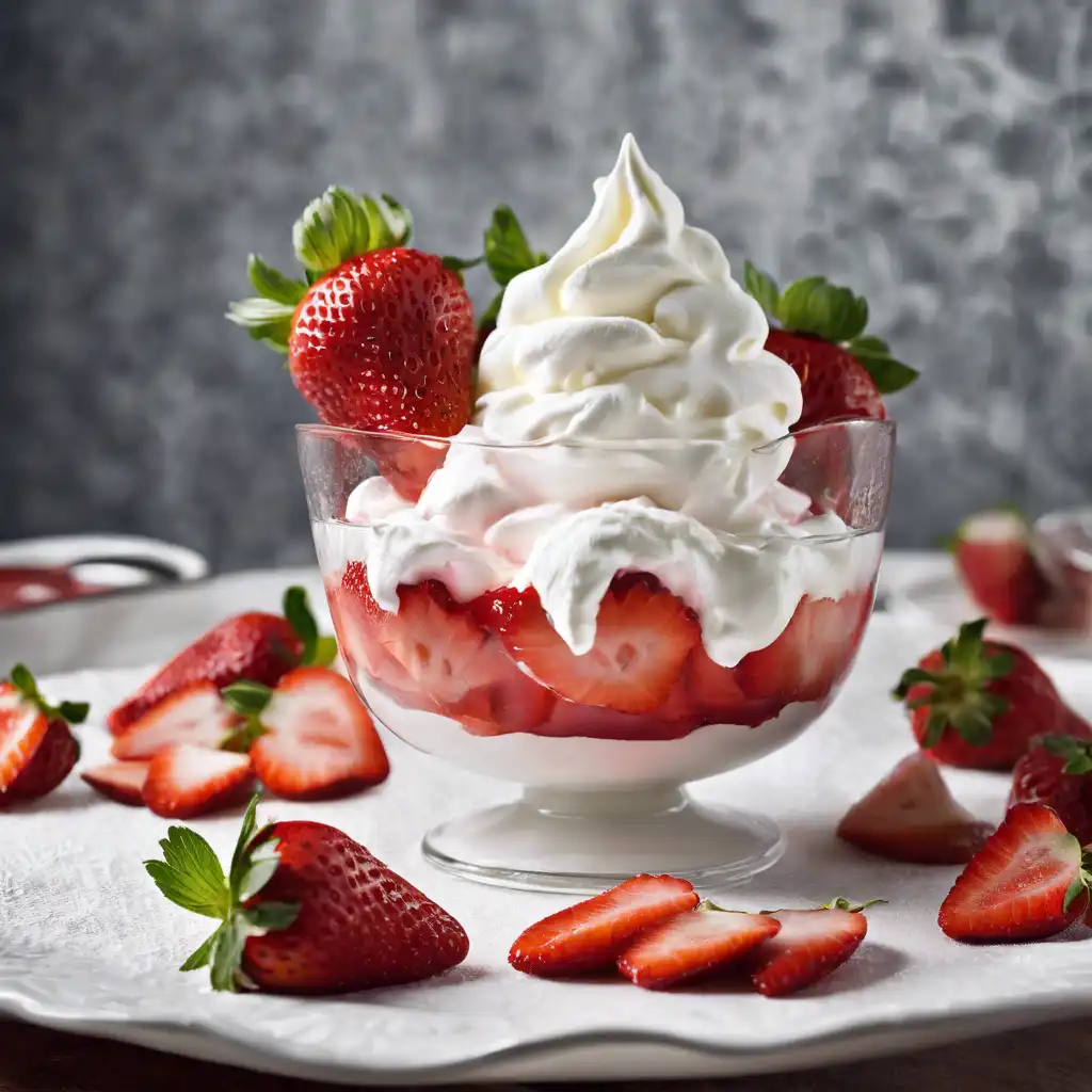 Strawberry with Whipped Cream