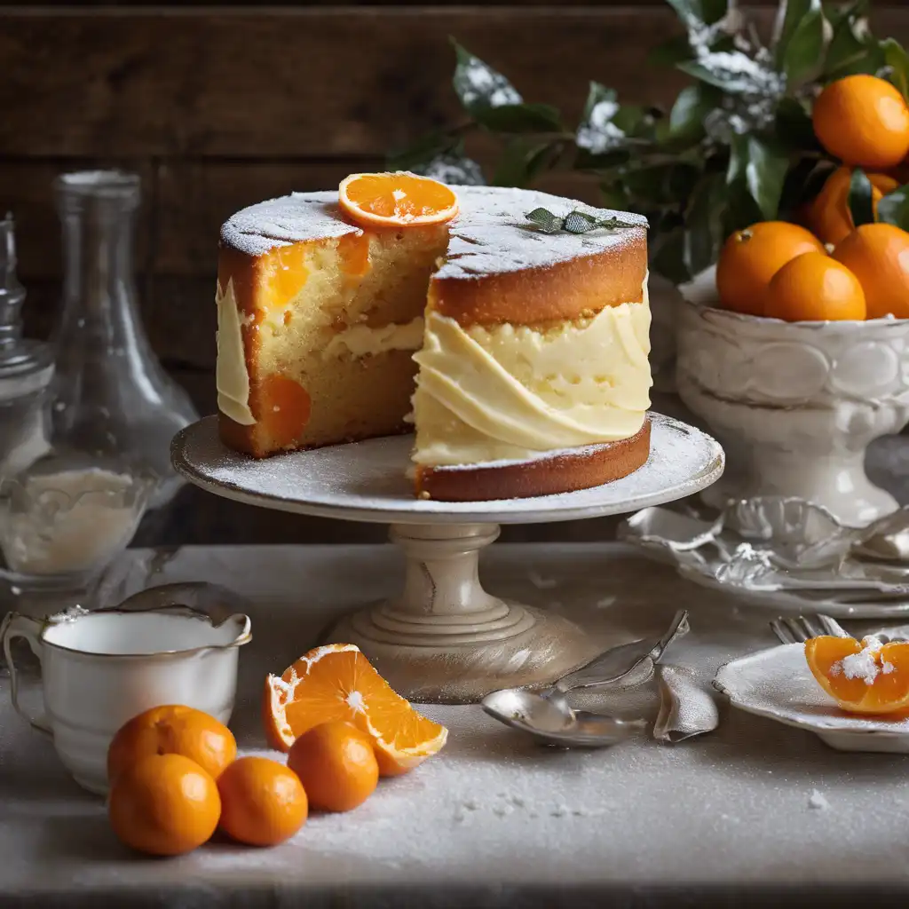 Tangerine and Ricotta Cake