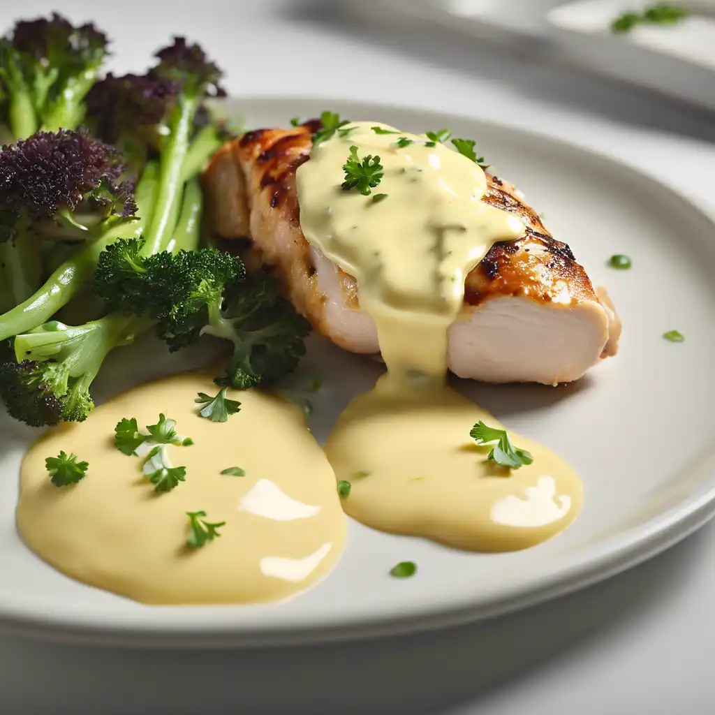 Chicken Breast with Hollandaise Sauce