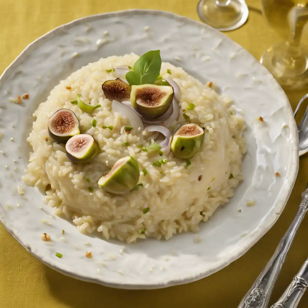 Figs and Brie Risotto