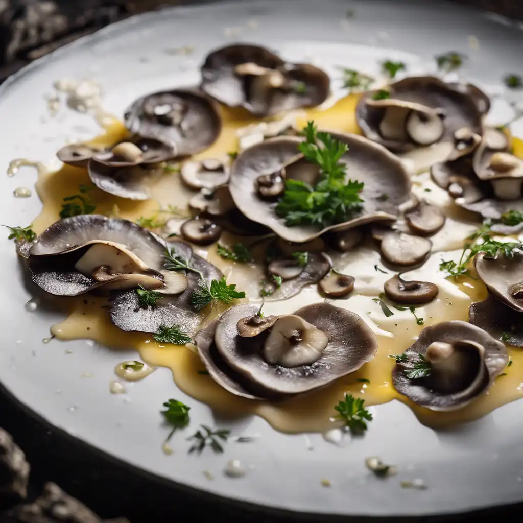 Foto de Carpaccio de cogumelo
