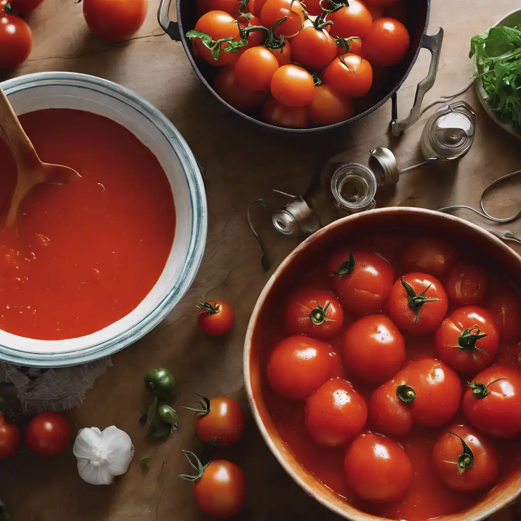 Homemade Tomato Conserves