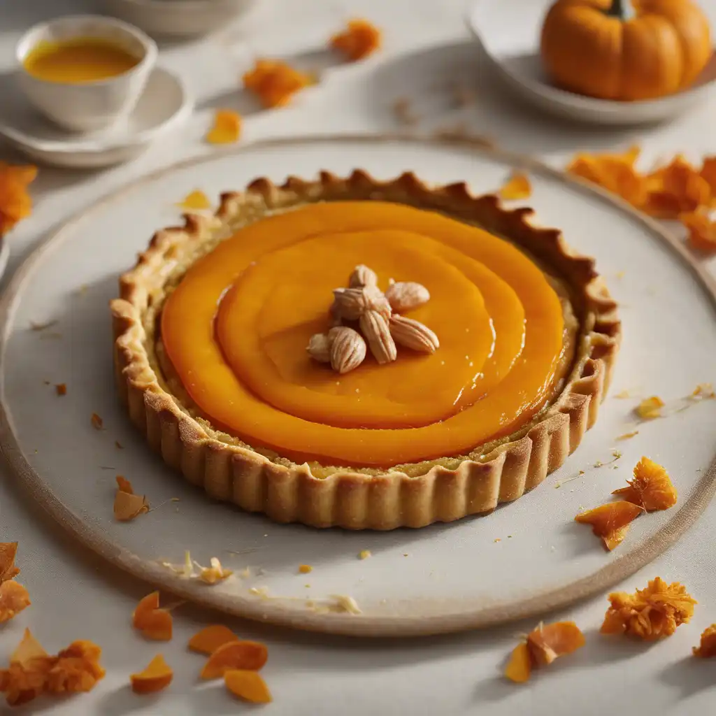 Pumpkin Tart with Ginger