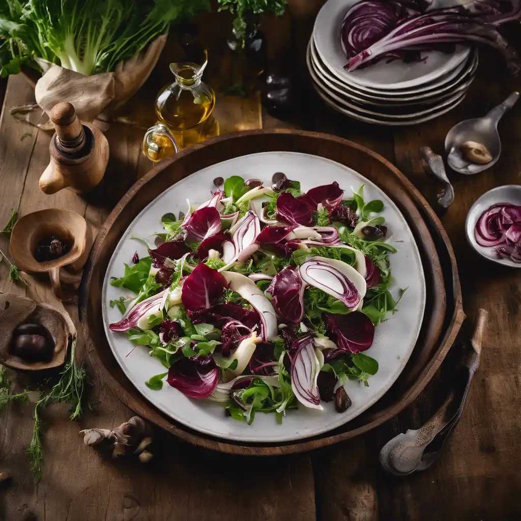 Mushroom and Herb Salad