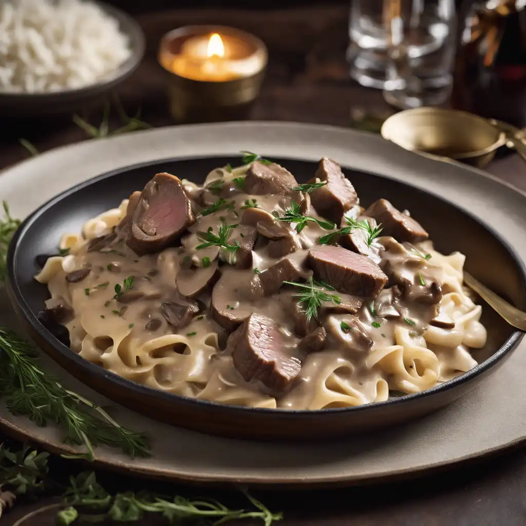 Beef Stroganoff