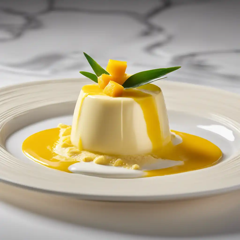 Yucca Cream with Mango