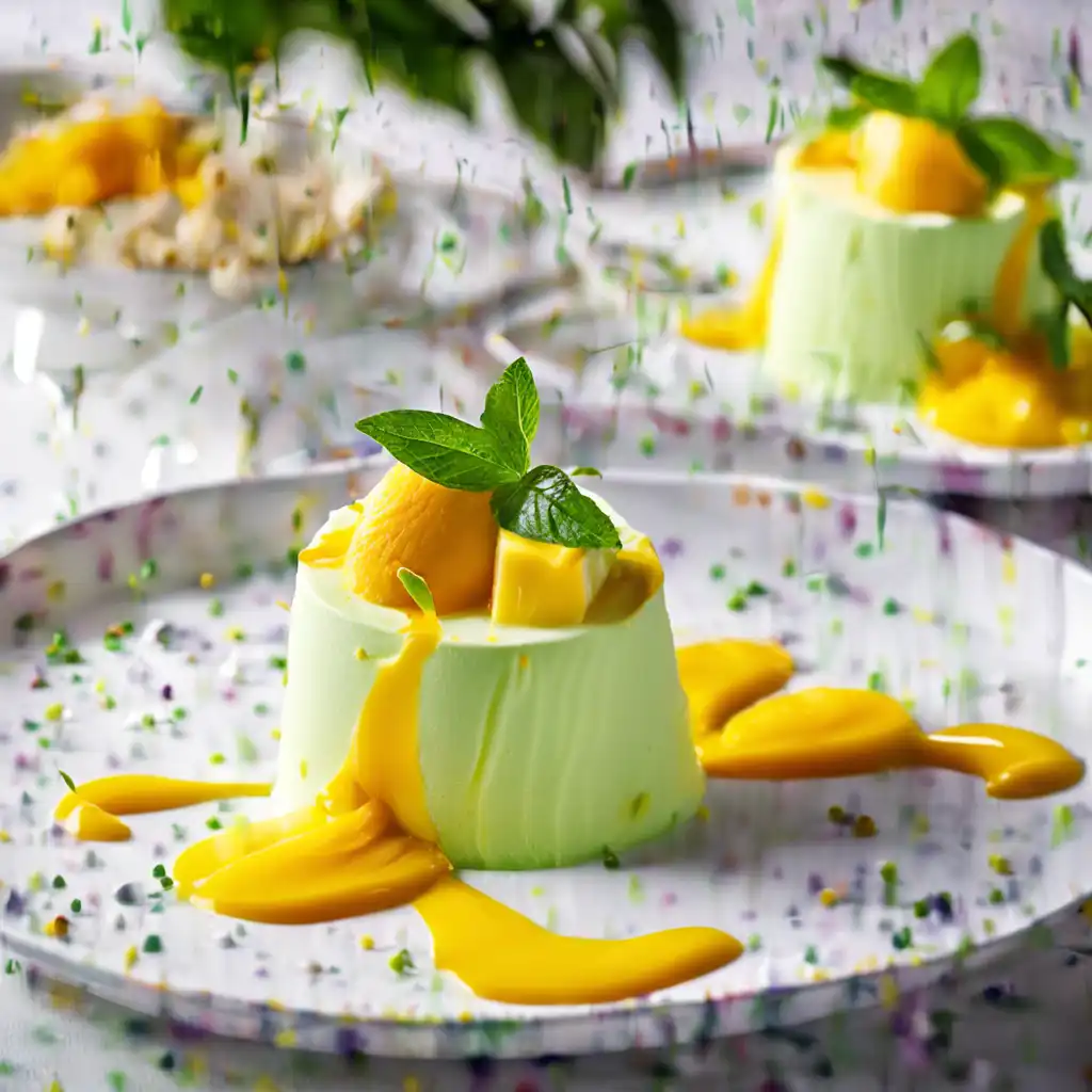 Mango Mousse with Yogurt