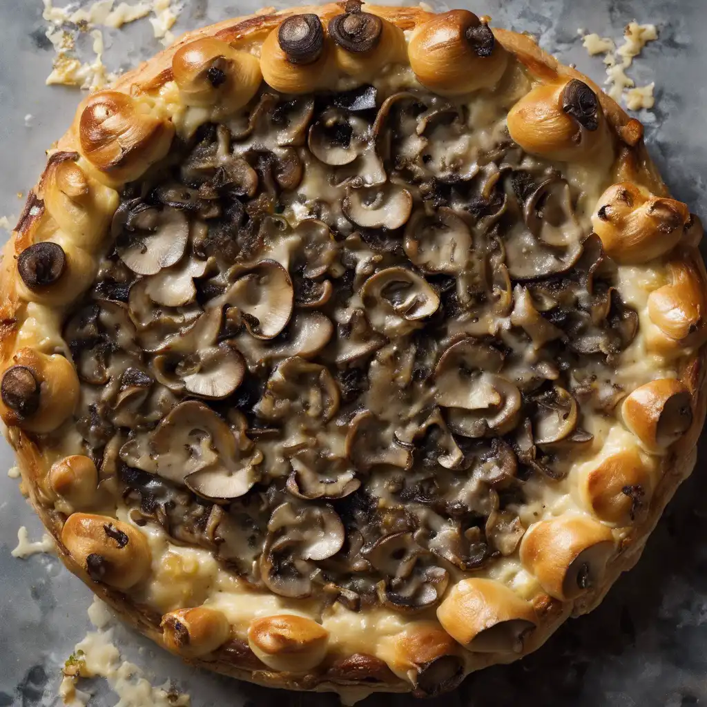 Mushroom Gratin Crostata