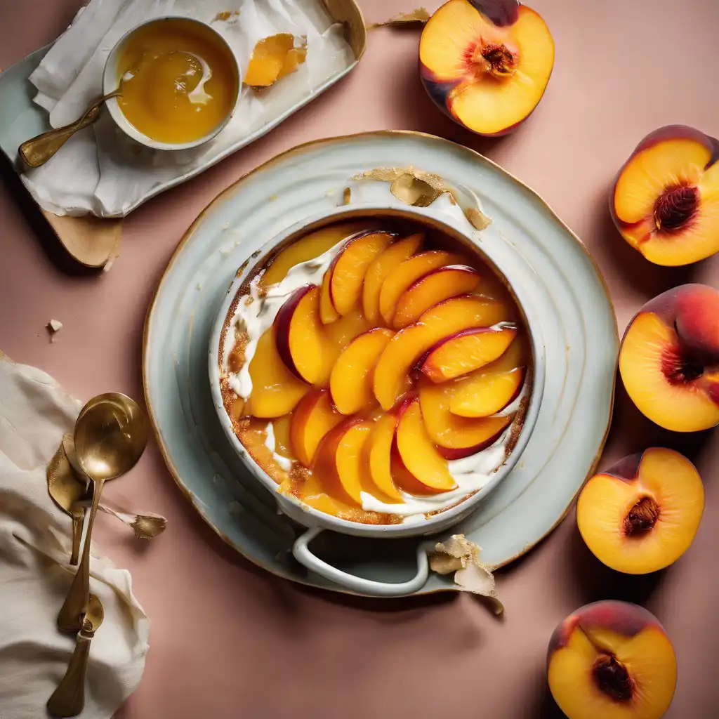 Peach Pudding