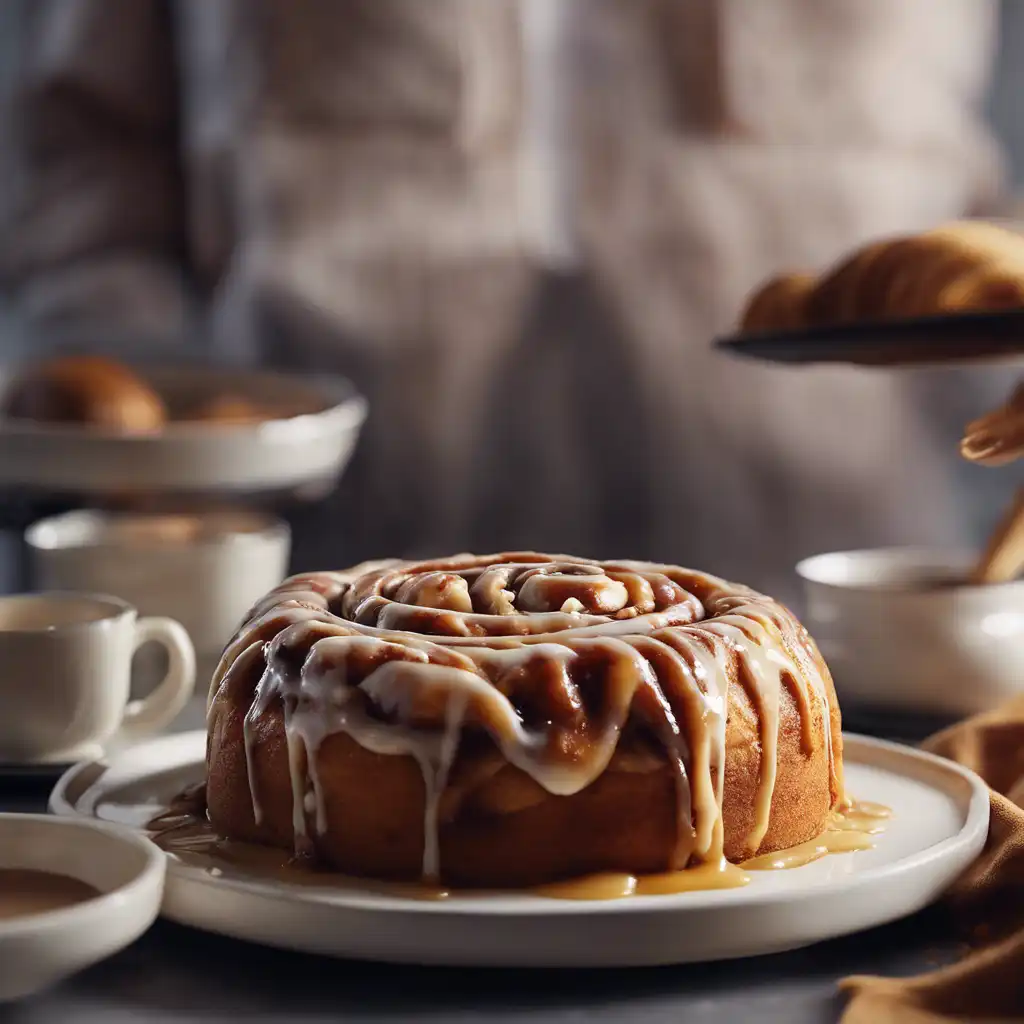 Cinnamon Roll Cake