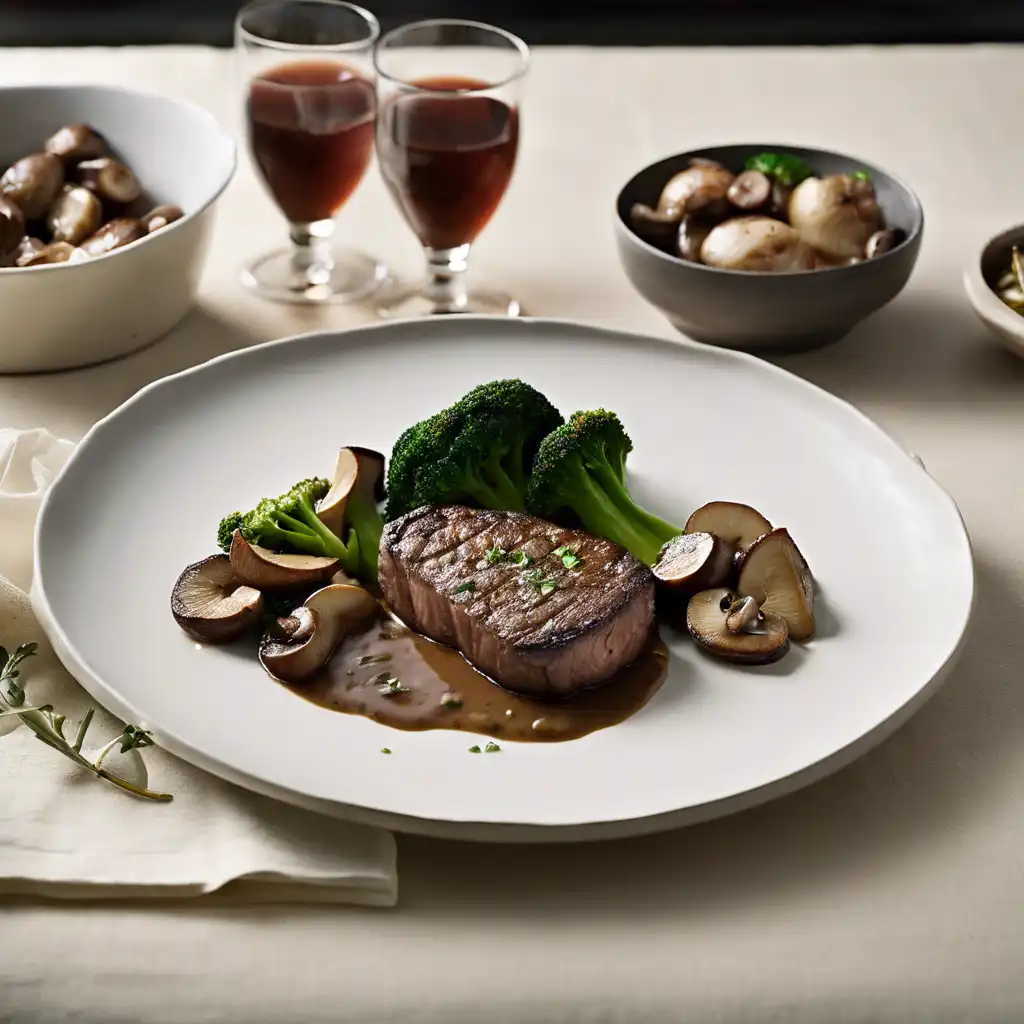 Filet with Mushrooms