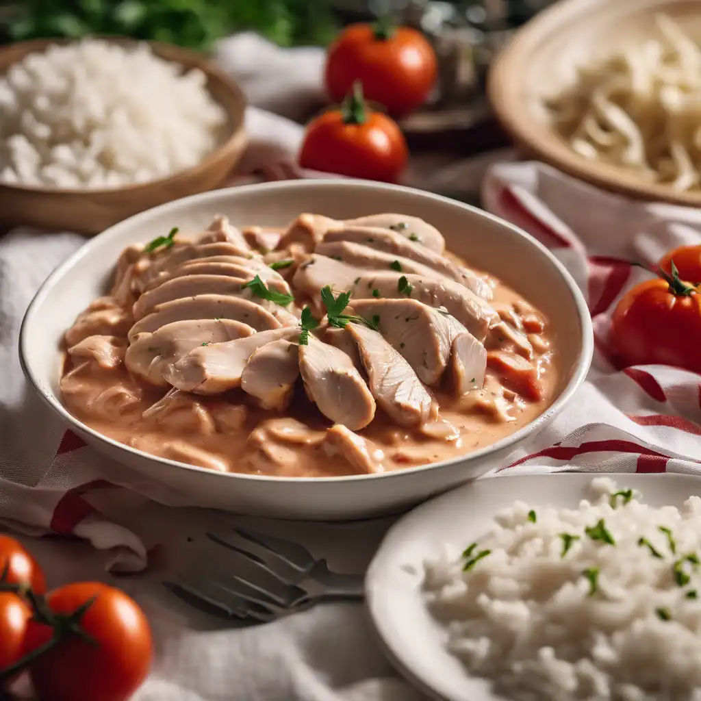 Easy Chicken Stroganoff