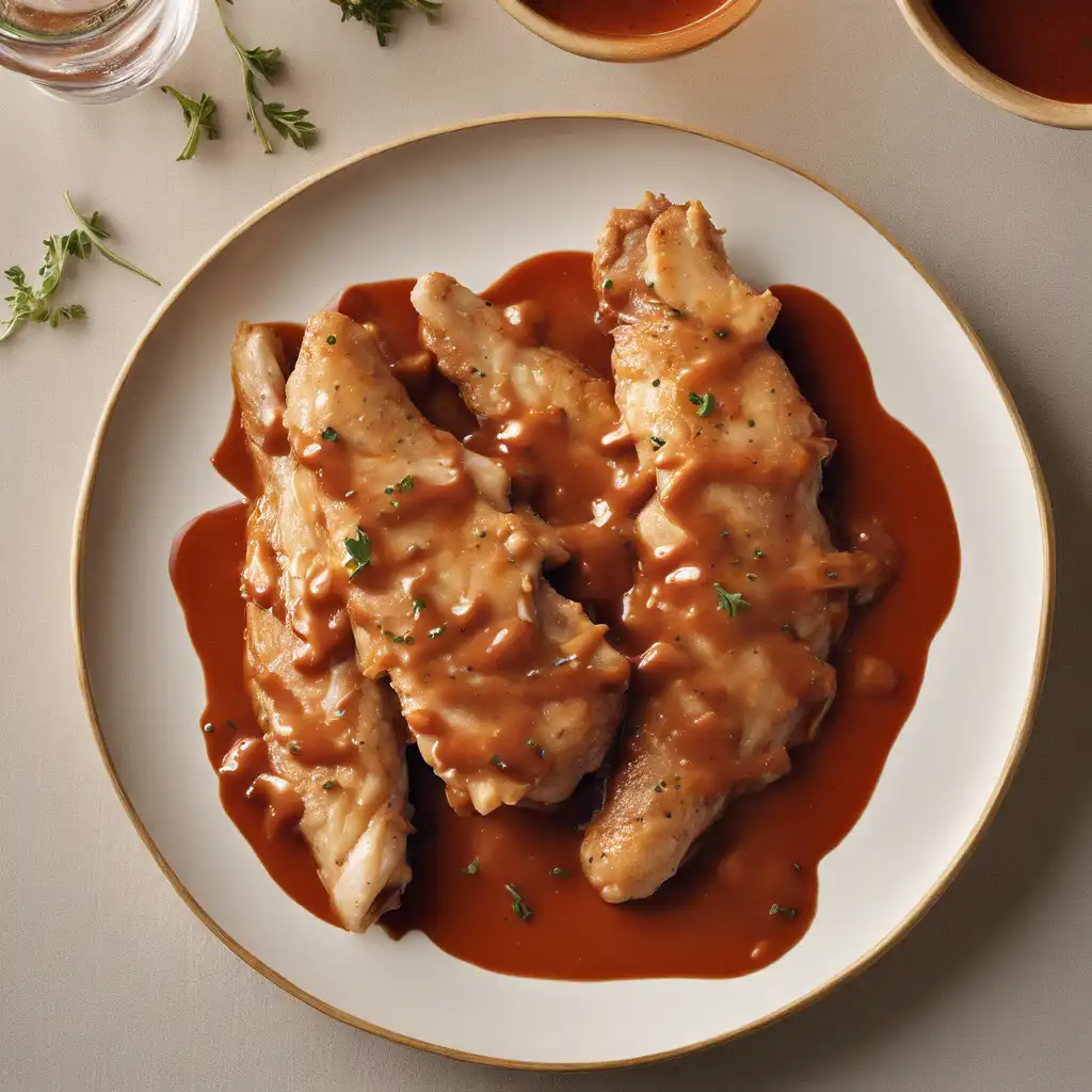 Chicken Strips in English-Style Gravy