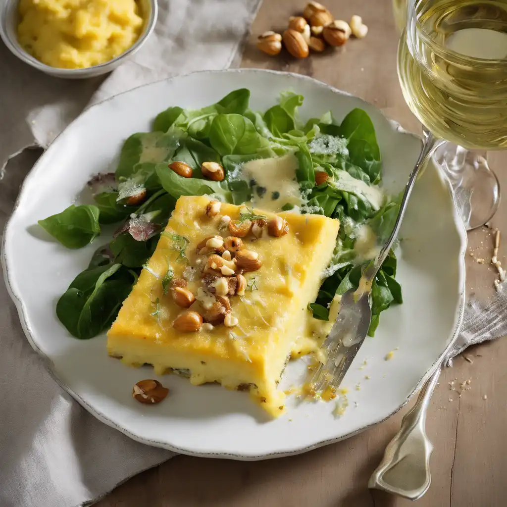 Gorgonzola Polenta Gratinada